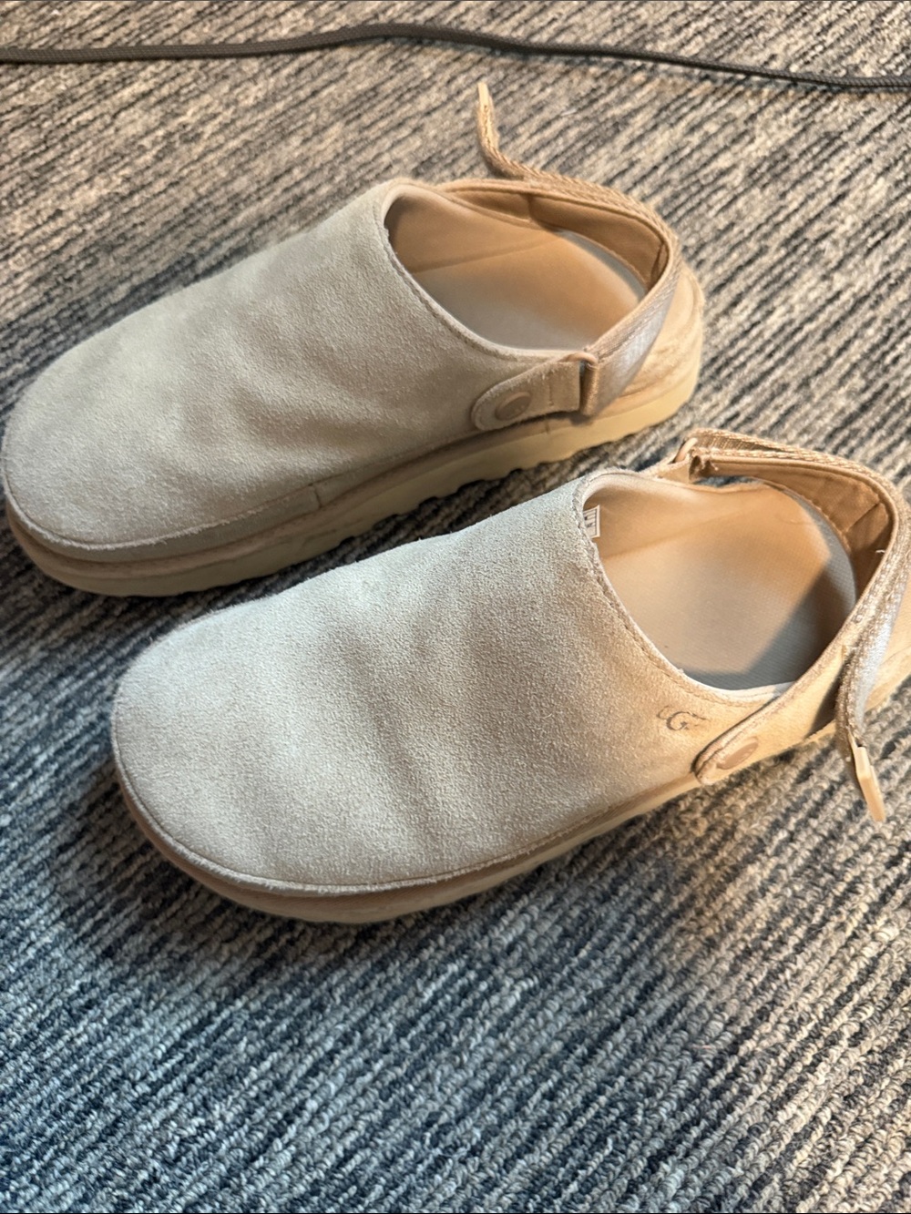 UGG Women's Slip-On Suede Loafers in Sand